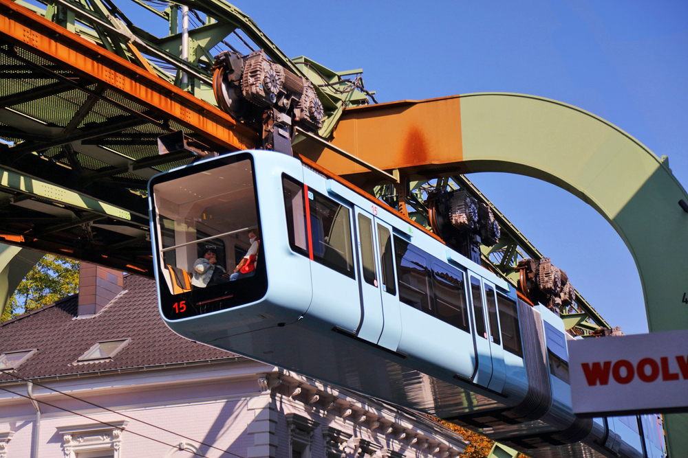 Germany Inverted Train Germany Has a 124-Year-Old Upside-Down Railway - Feeding Curiosity